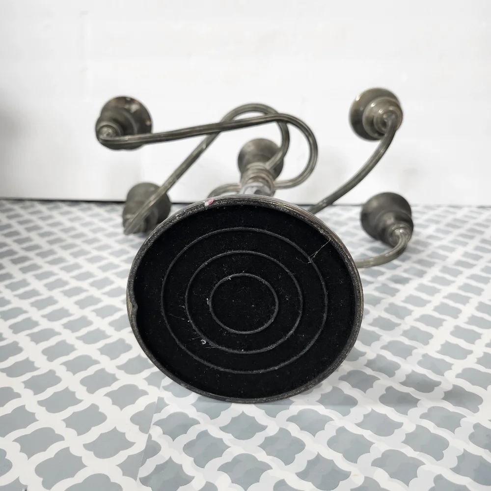 Silverplate Candelabra 5 Branch